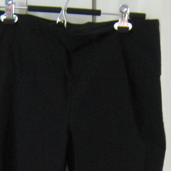 Black Full Length Up Pants - Picture 5 of 5